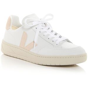 Veja V12 Women's White and Cream Sneakers Used